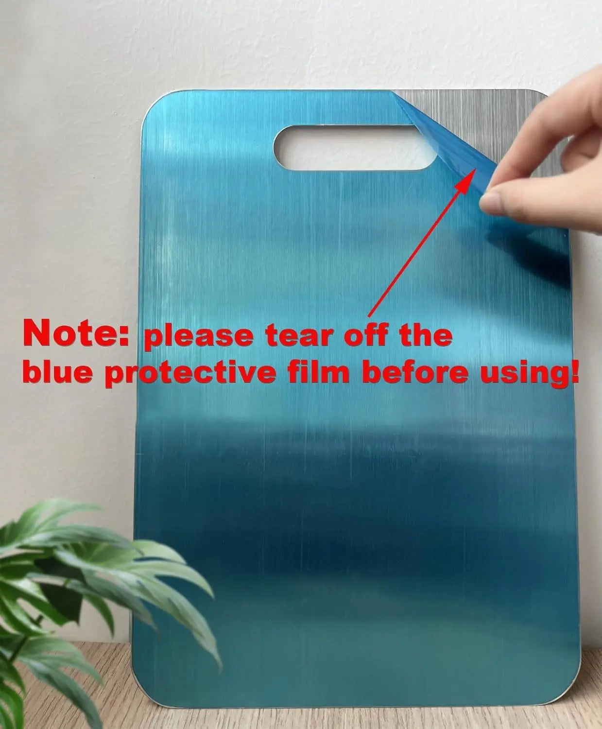 Stainless Steel Chopping Board, Non-Slip Kitchen Chopping Board, Kitchen Cutting Board, Kitchen Accessories, Household Kitchen Gadgets Summervibes